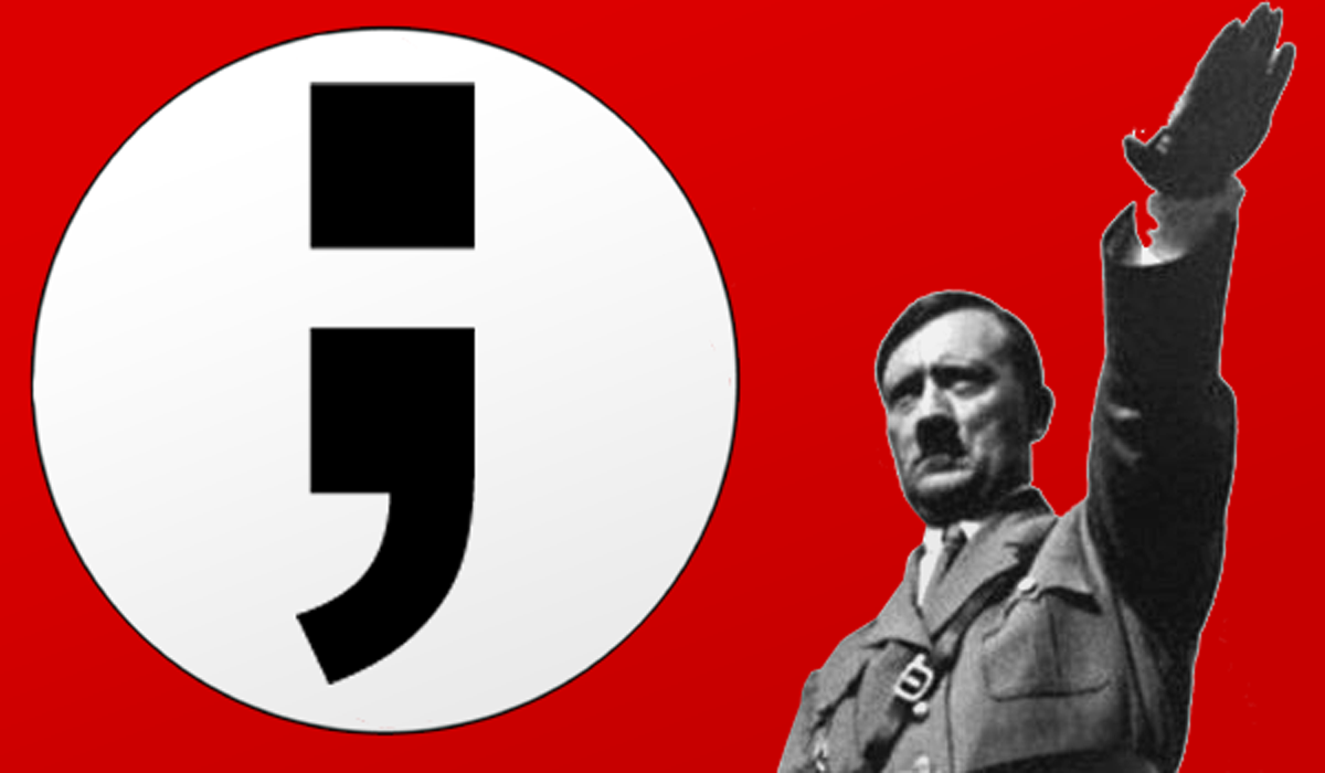 Give a different kind of salue to grammar Nazis