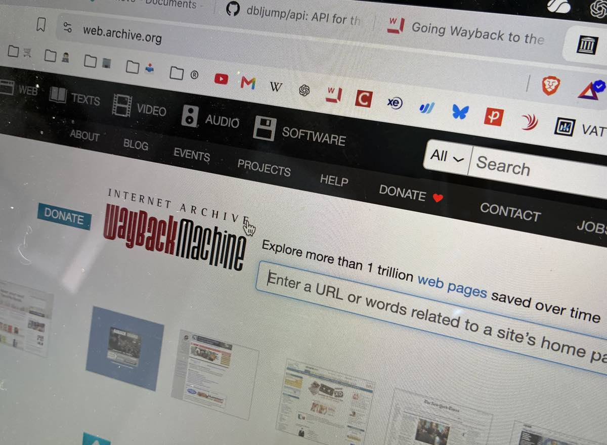 The Wayback Machine lets you search snapshots of old websites