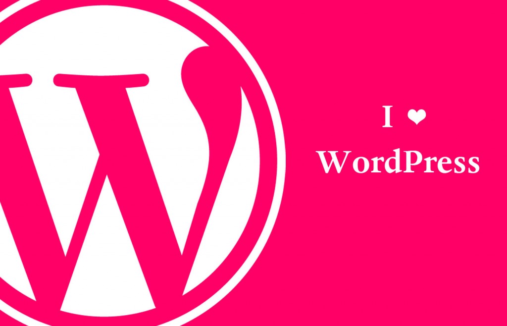 I love Wordpress